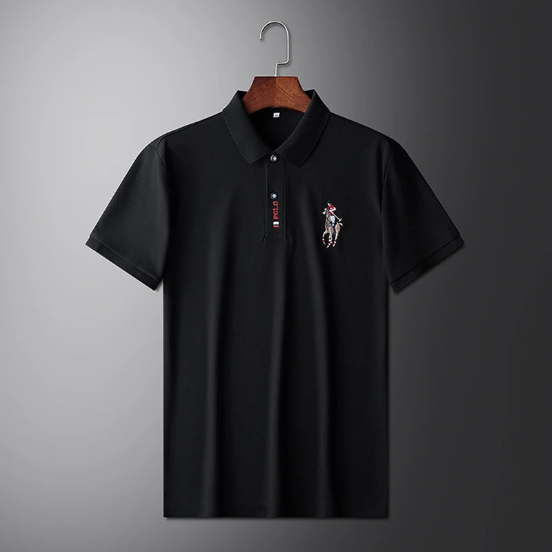 Camisa tipo polo de manga corta