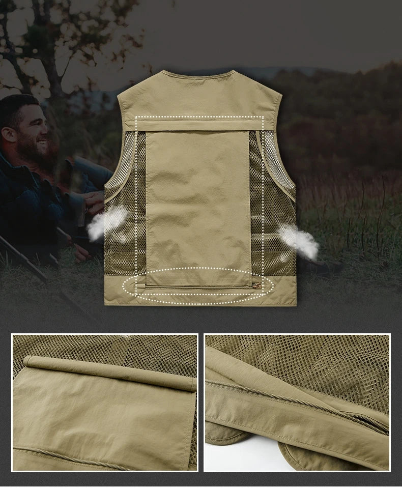 Chaleco de ocio al aire libre para hombre