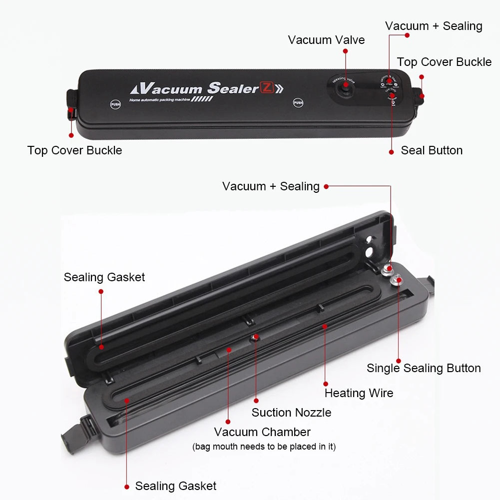 Food vacuum packing machine