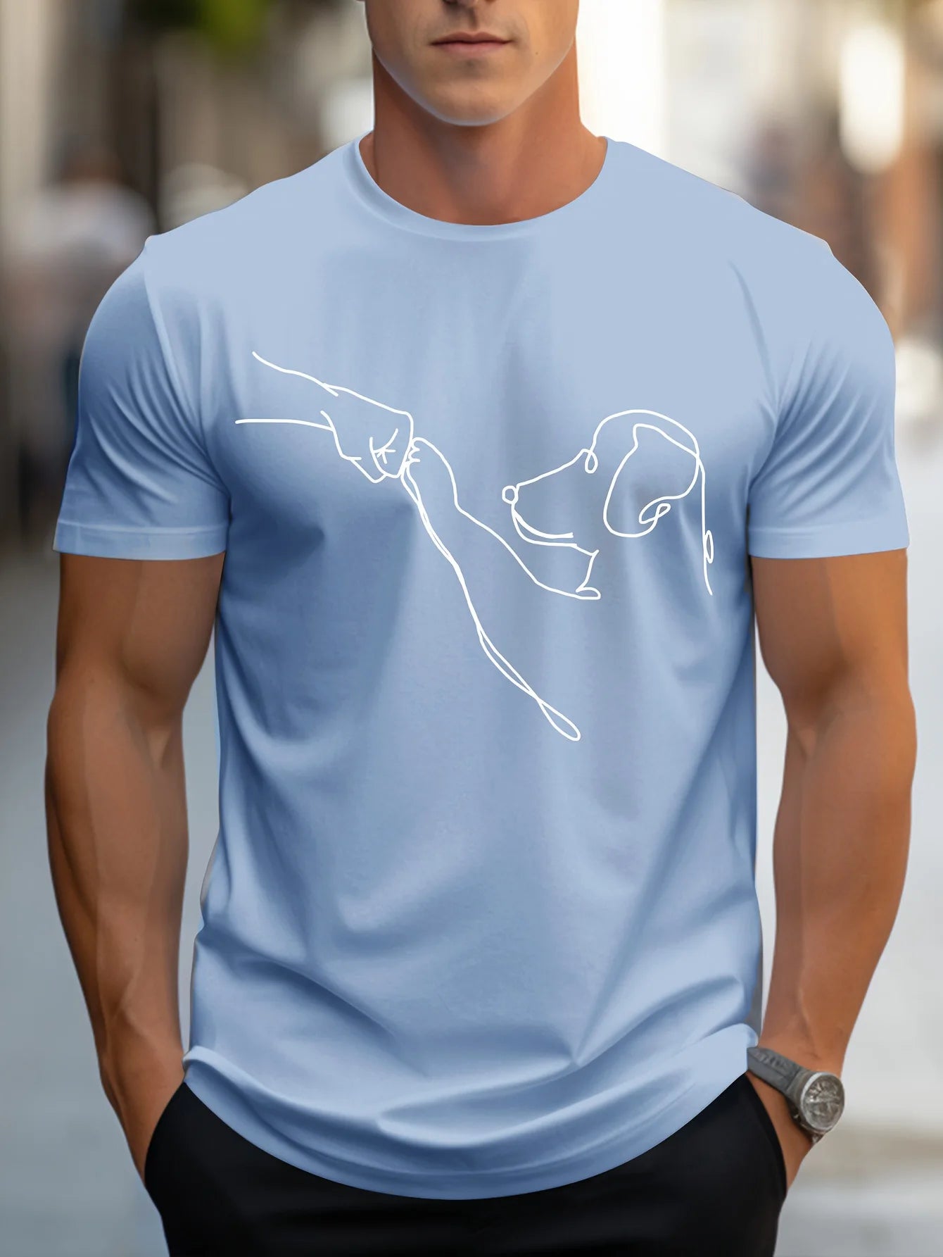 Camiseta deportiva hombre