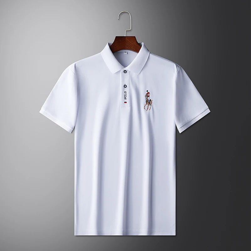 Camisa tipo polo de manga corta