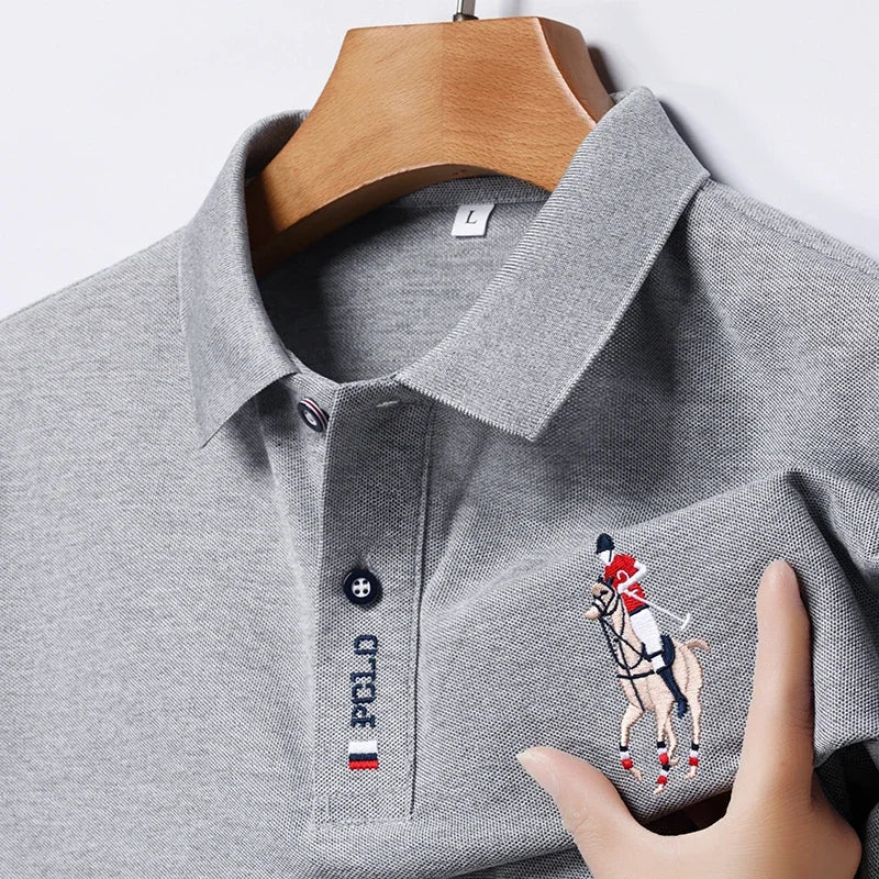 Camisa tipo polo de manga corta