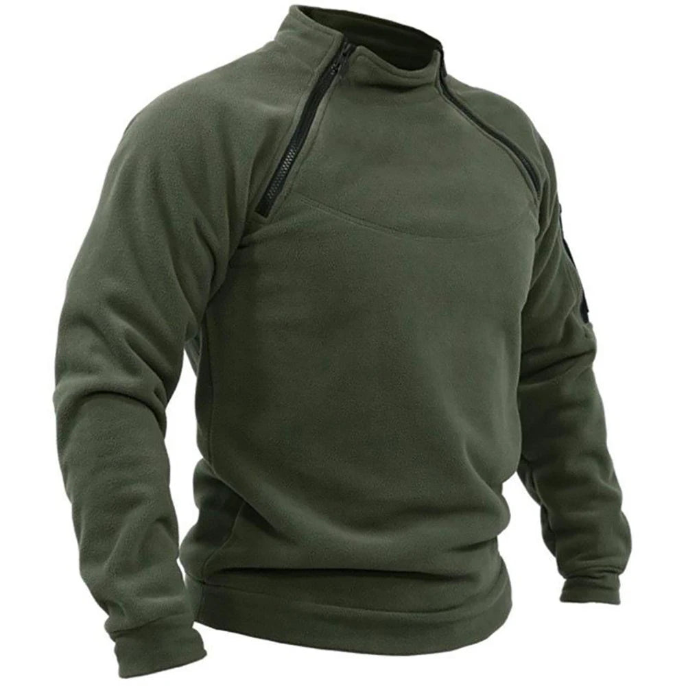 Chaqueta polar táctica para exteriores para hombre