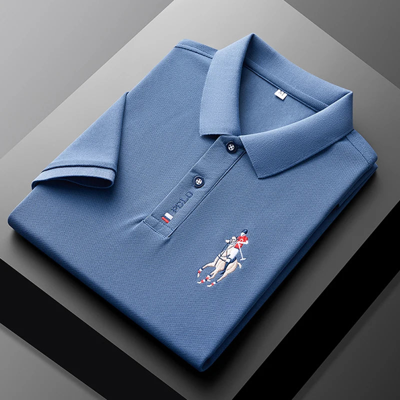 Camisa tipo polo de manga corta