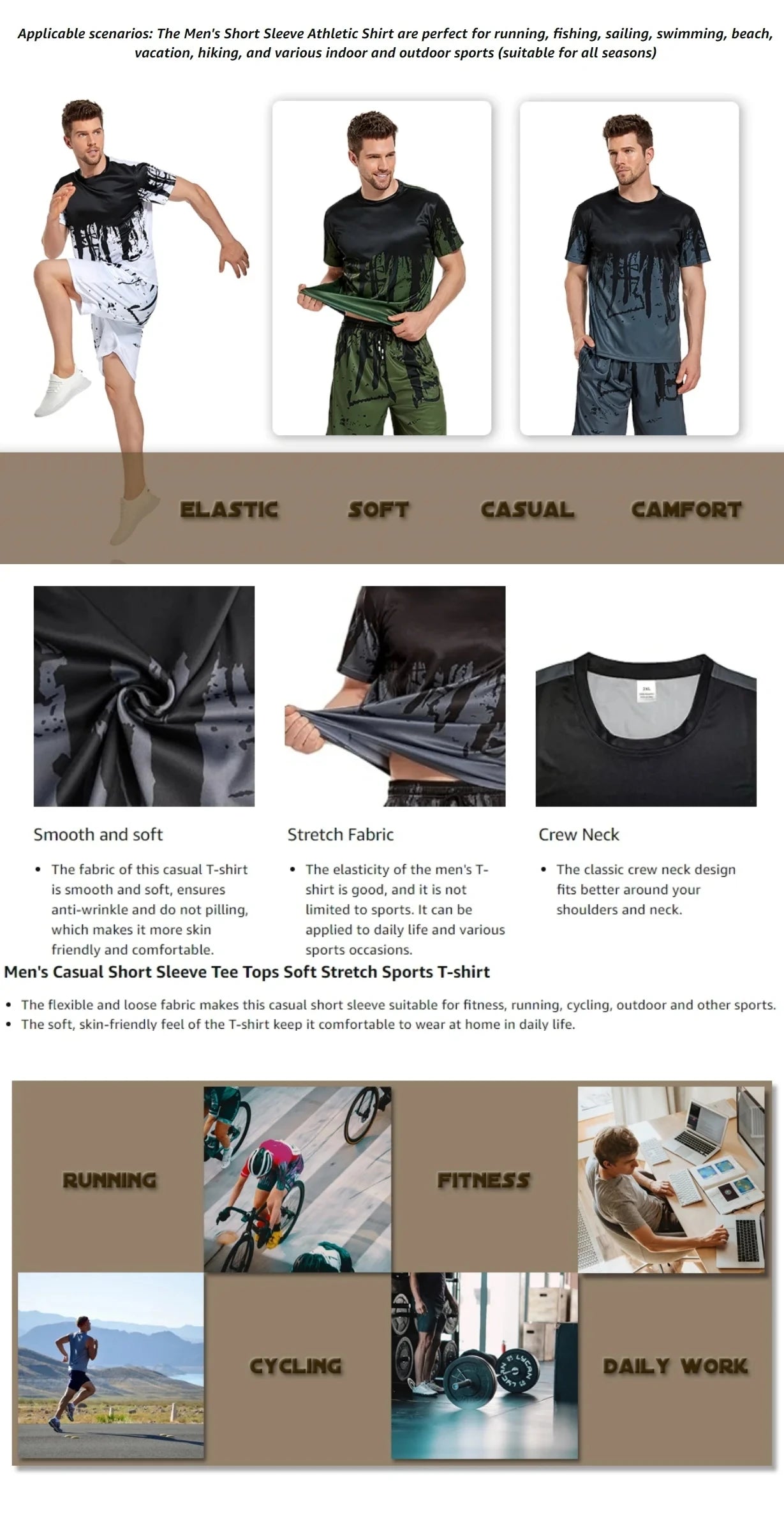 Camisetas de animales para hombre