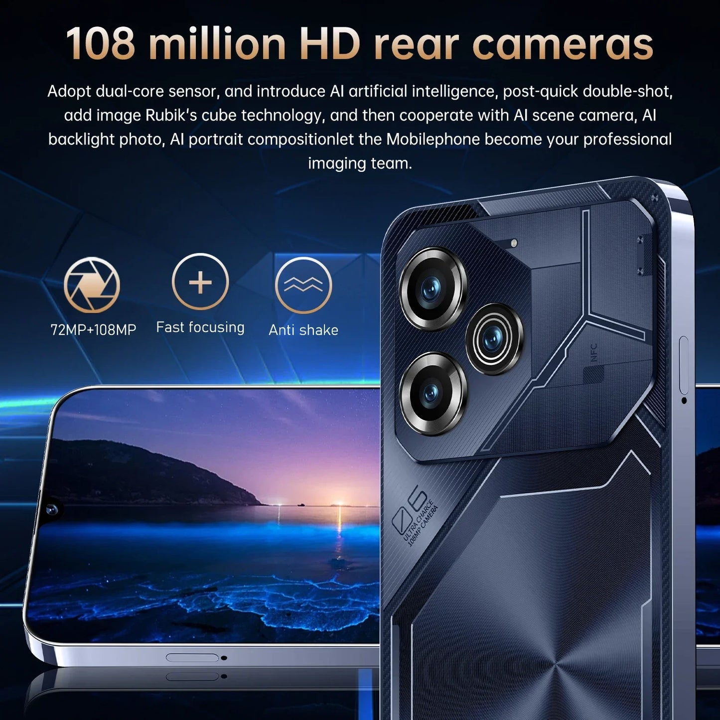 Teléfono inteligente Pova 6 Pro original 5G