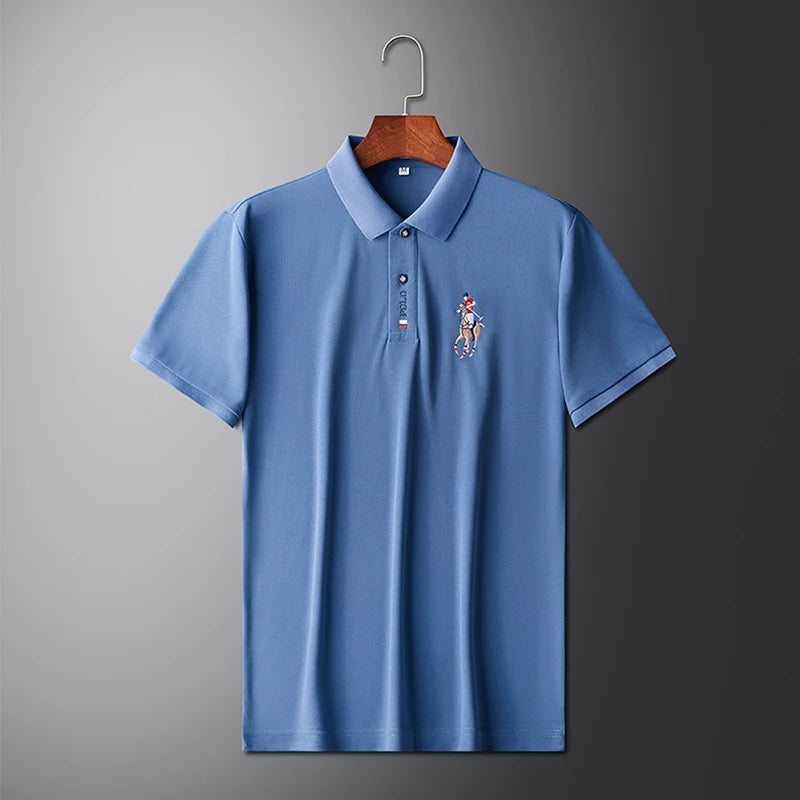 Camisa tipo polo de manga corta