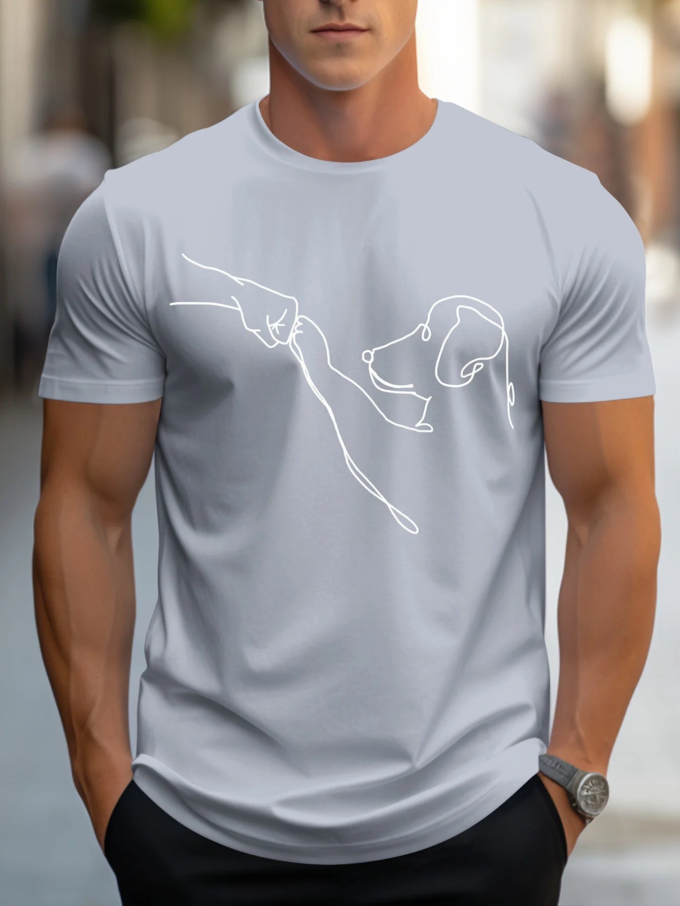 Camiseta deportiva hombre