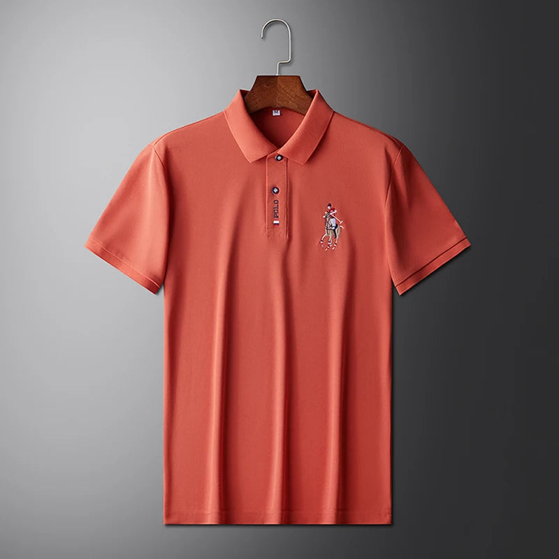 Camisa tipo polo de manga corta