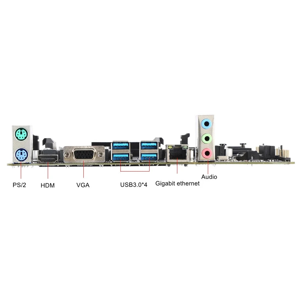 Kit Kllisre A320 CPU AMD Ryzen R5 2600 Memoria DDR4 16 GB 3200 MHz Placa base a320m
