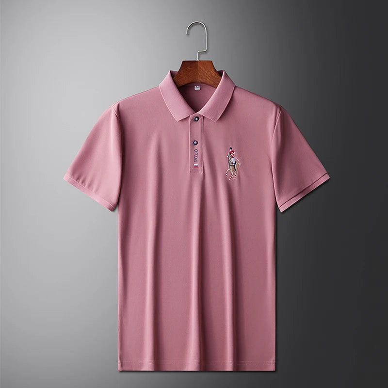 Camisa tipo polo de manga corta