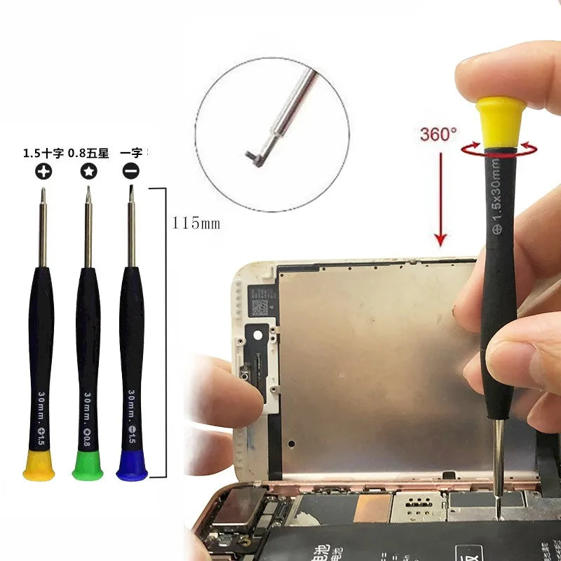 Juego de herramientas de reparación de teléfonos móviles