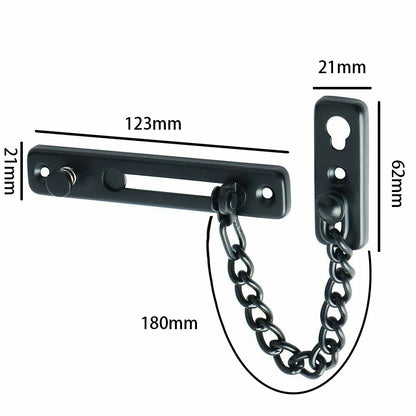 Cerradura de cadena de puerta de acero inoxidable