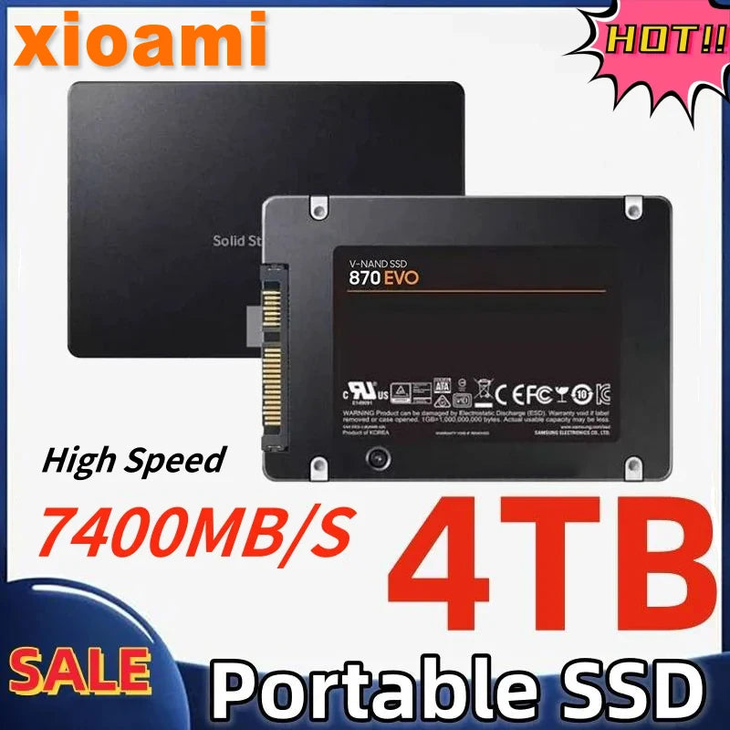 Disco duro externo SSD de 4 TB