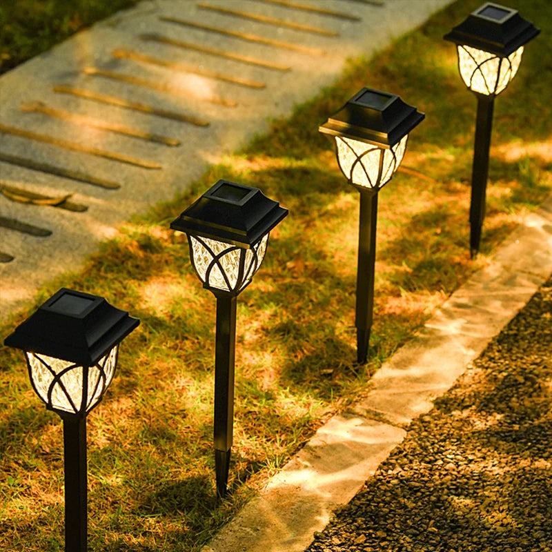 Paquete de 10 luces solares para jardín