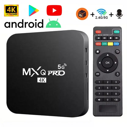 Nuevo Smart TV Box MXQ-PRO 4K HD Android 10.0