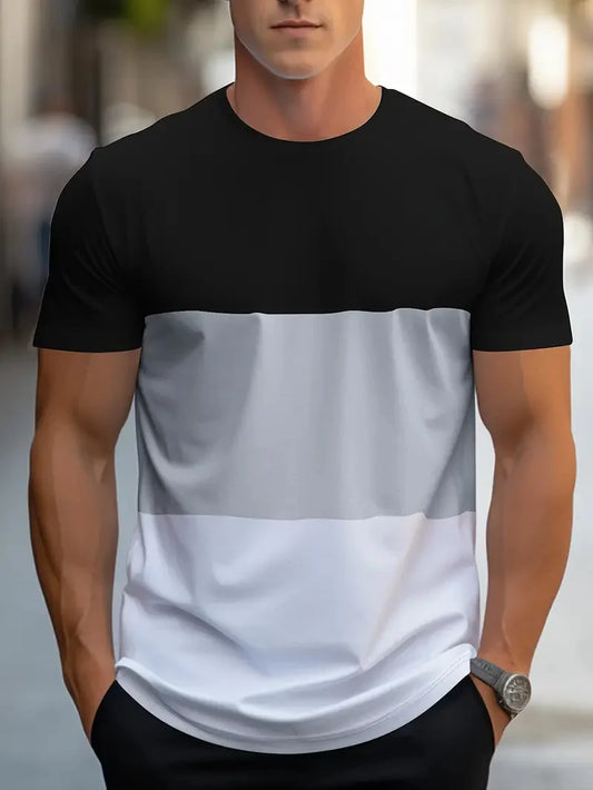 Nueva camiseta de verano de moda para hombre