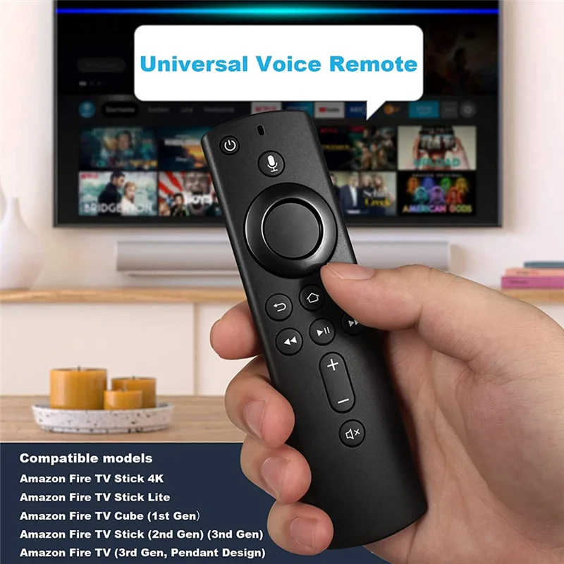 Control remoto de voz universal compatible con Amazon Fire TV