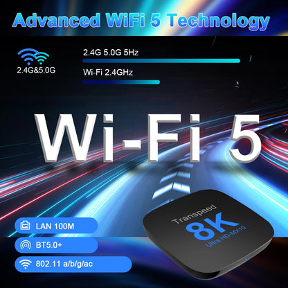 Transpeed ATV Android 13 TV Box RK3528