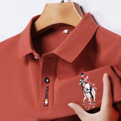 Camisa tipo polo de manga corta