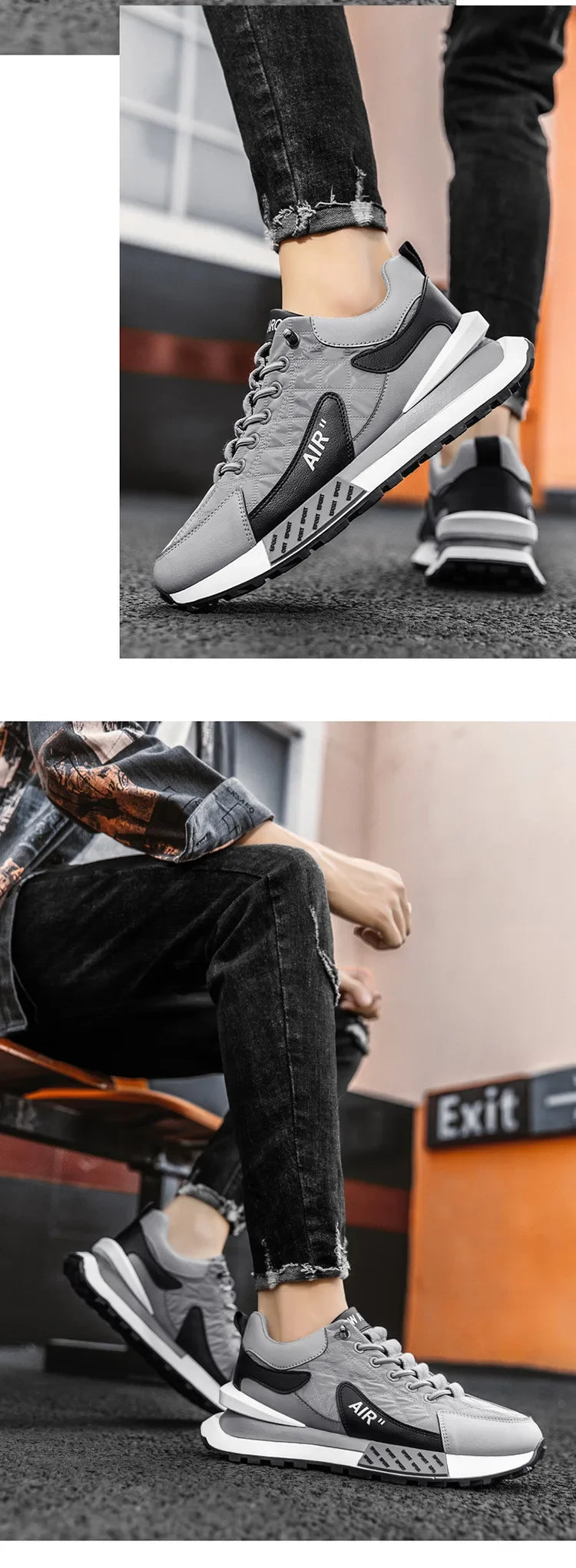 Zapatillas deportivas de lujo para hombre