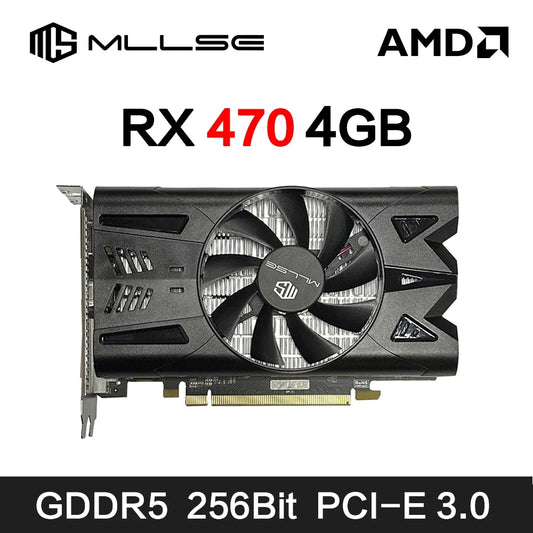 Tarjetas gráficas MLLSE AMD Radeon RX470 4 GB