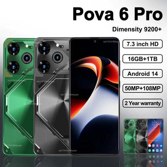 Teléfono inteligente Pova 6 Pro original 5G