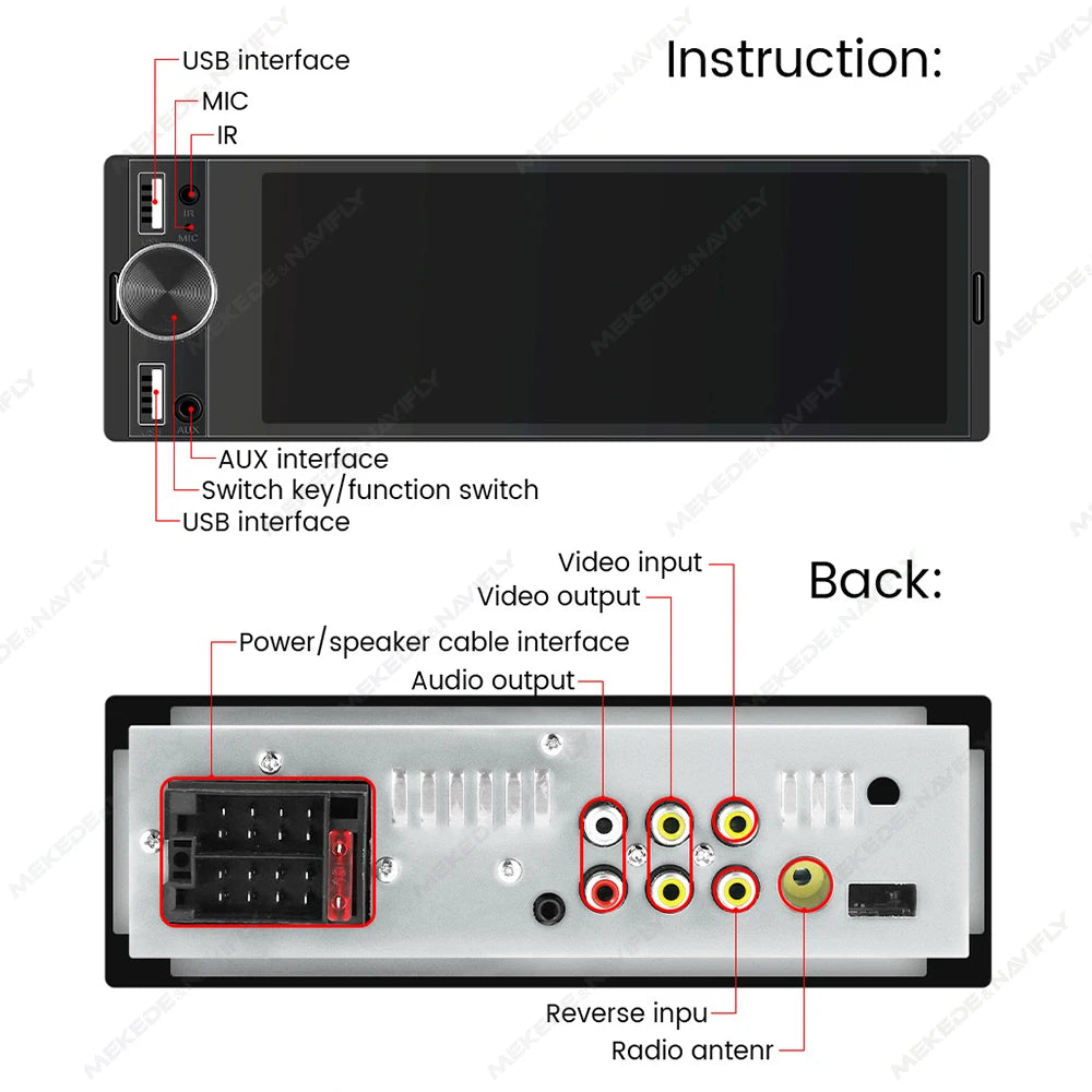 Radio para coche con Android 10,0