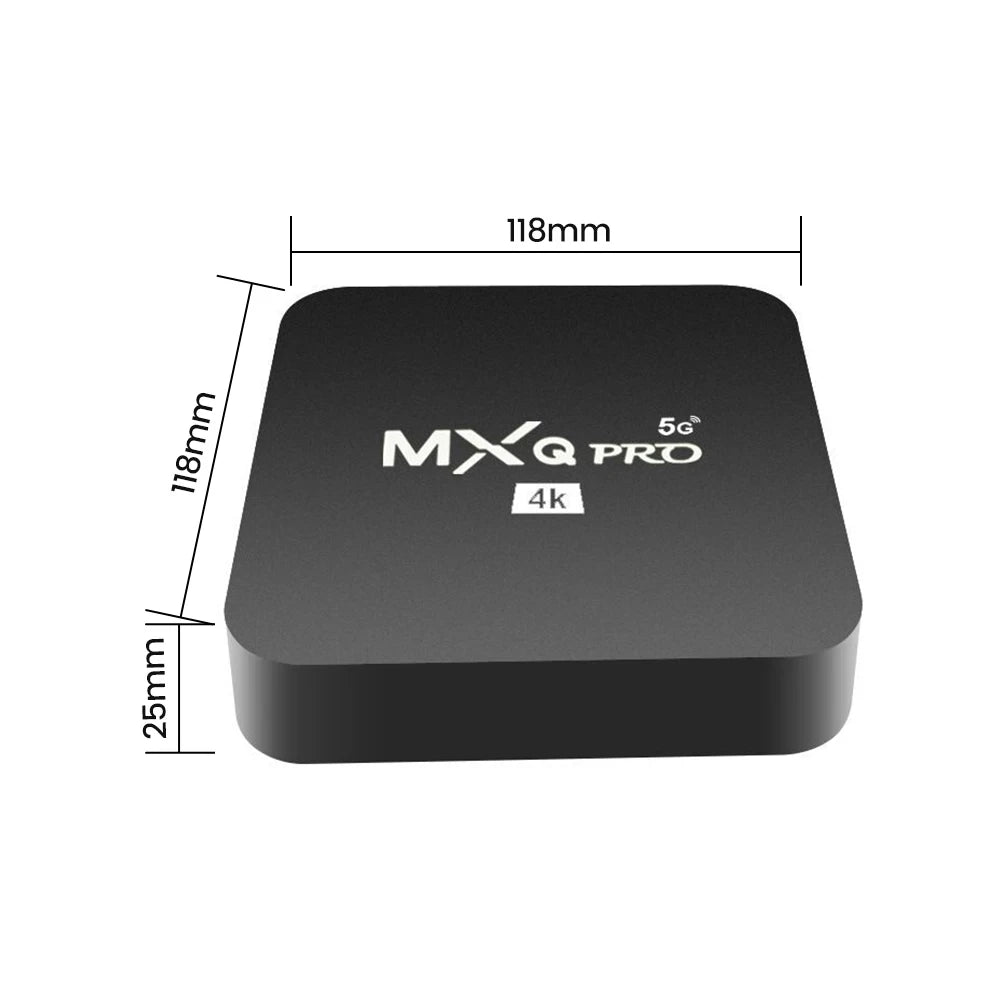 Nuevo Smart TV Box MXQ-PRO 4K HD Android 10.0