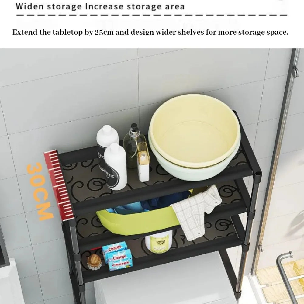 Estante organizador de almacenamiento para baño