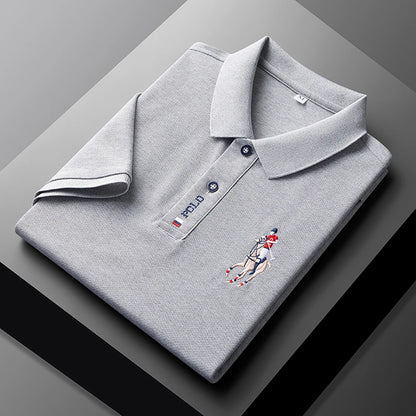Camisa tipo polo de manga corta