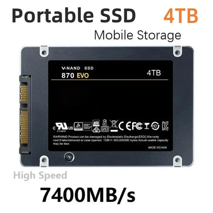 Disco duro externo SSD de 4 TB