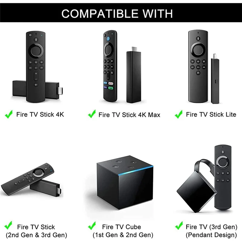 Control remoto de voz universal compatible con Amazon Fire TV