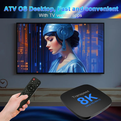 Transpeed ATV Android 13 TV Box RK3528