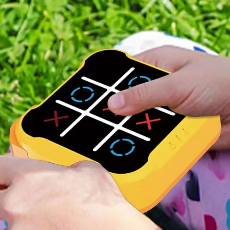 Multifunctional Electronic Tic-Tac-Toe Board Board Games Montessori Puzzle Table Game Chess Chess Set Portable For Adults Kids