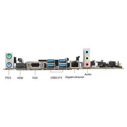 Kit Kllisre A320 CPU AMD Ryzen R5 2600 Memoria DDR4 16 GB 3200 MHz Placa base a320m