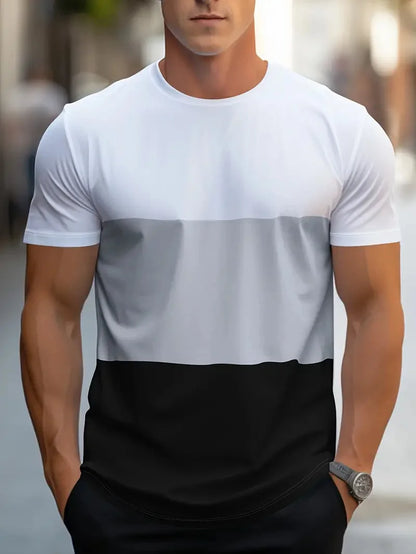 Nueva camiseta de verano de moda para hombre