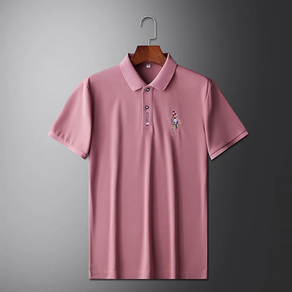 Camisa tipo polo de manga corta